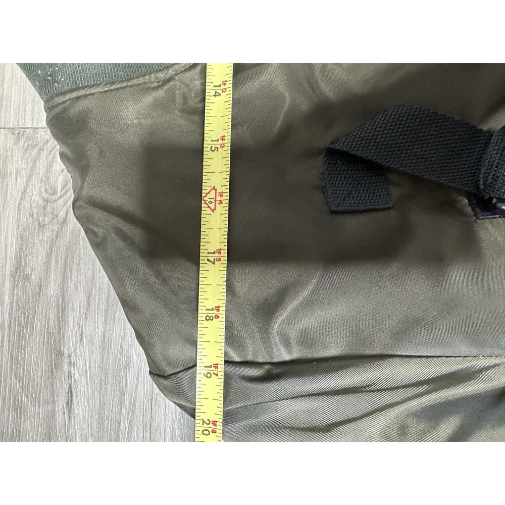 Uncle Ralph Green Military Bomber Jacket Size XL - Picture 7 of 13